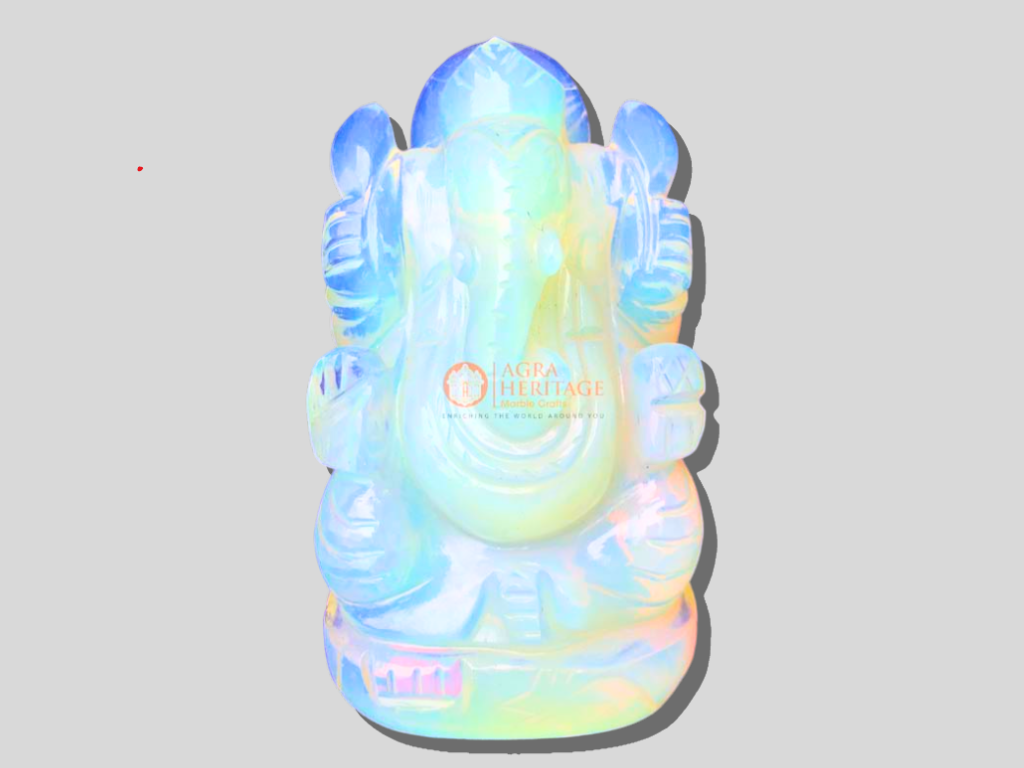 Opal Ganesha Religious Idol Statue for Gift